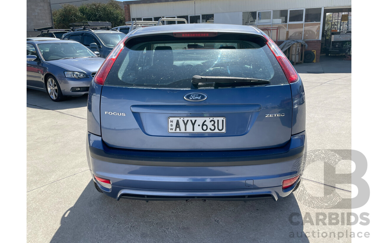 7/2006 Ford Focus Zetec LS 5d Hatchback Blue 2.0L