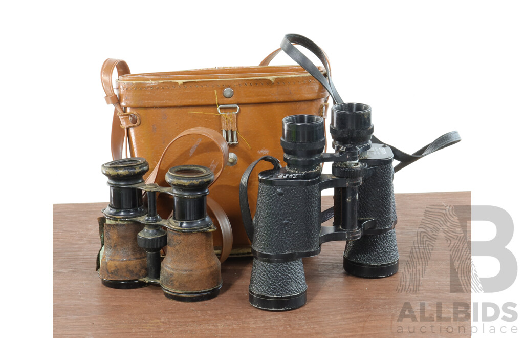 Vintage Binoculars X 2