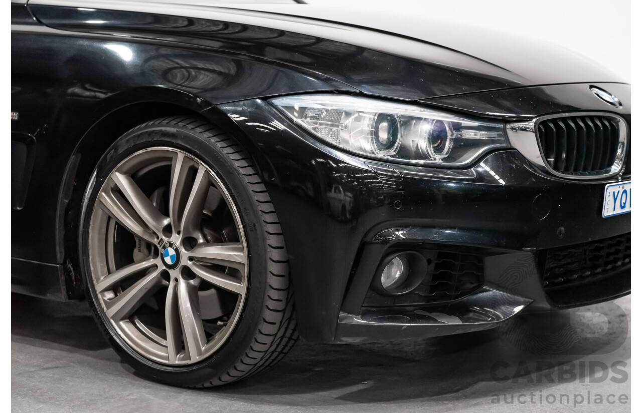 3/2014 BMW 435i M-Sport Package F32 MY14 2d Coupe Metallic Black Turbo 3.0L