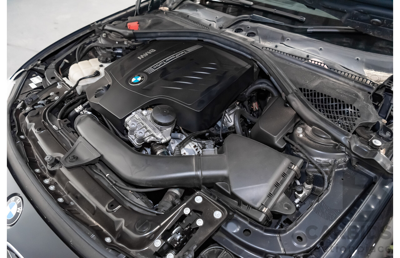 3/2014 BMW 435i M-Sport Package F32 MY14 2d Coupe Metallic Black Turbo 3.0L