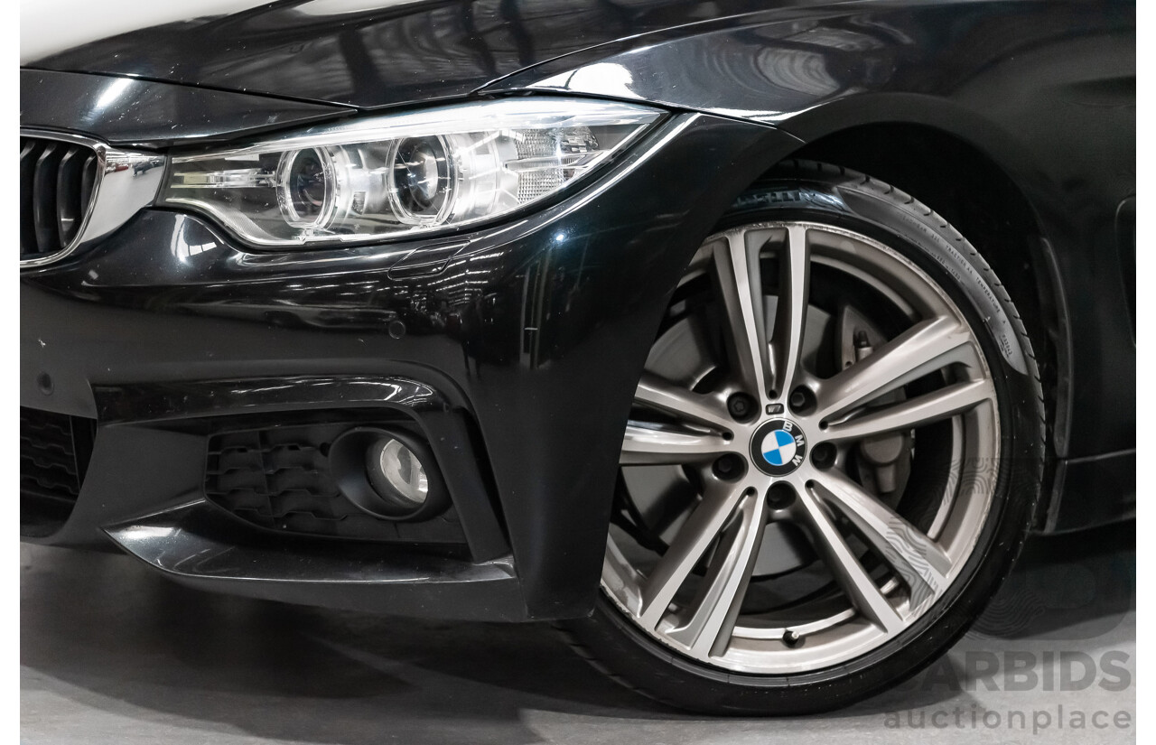 3/2014 BMW 435i M-Sport Package F32 MY14 2d Coupe Metallic Black Turbo 3.0L