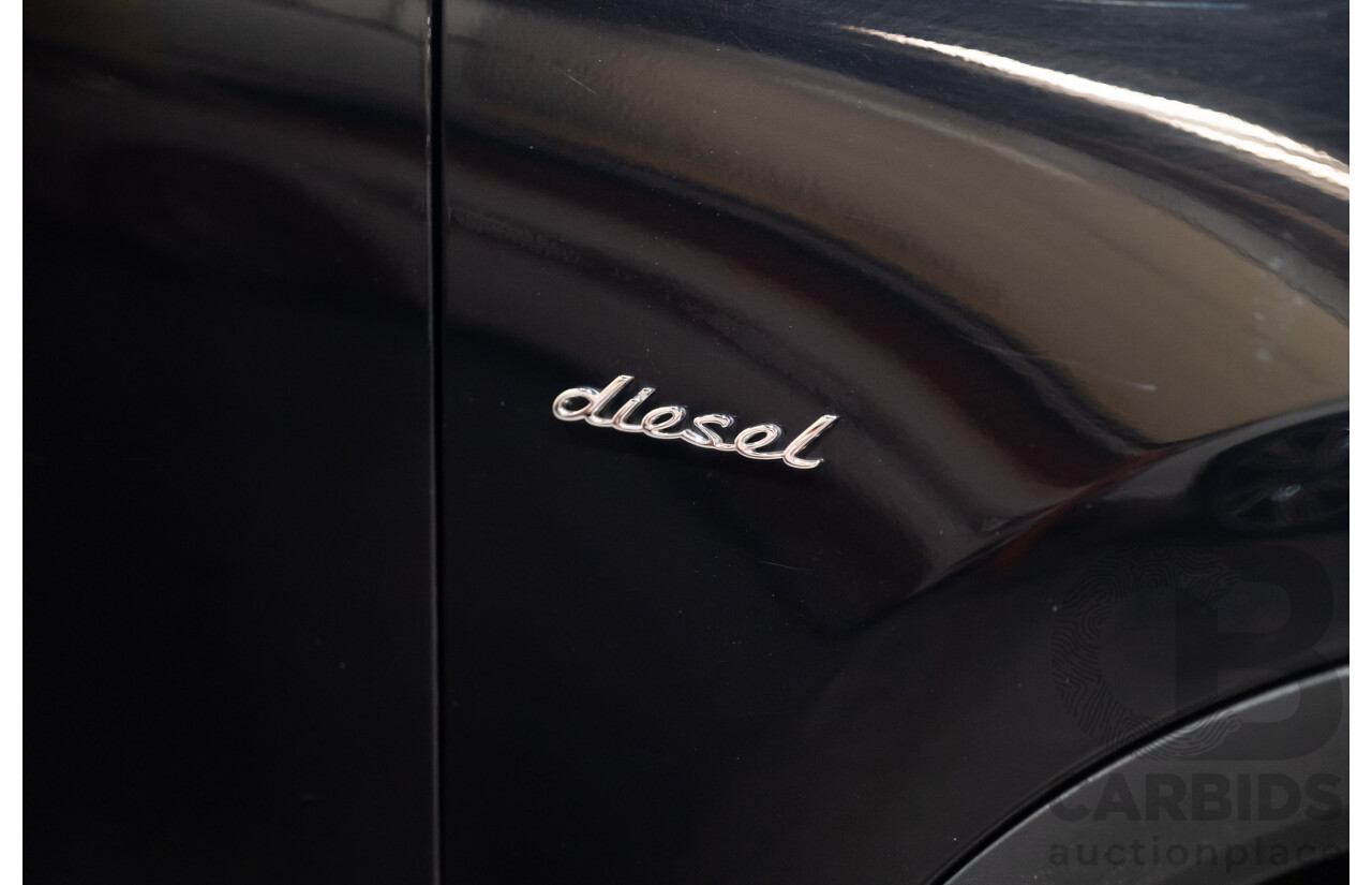 6/2012 Porsche Cayenne Diesel Series 2 MY12 4d Wagon Metallic Black Turbo Diesel V6 3.0L