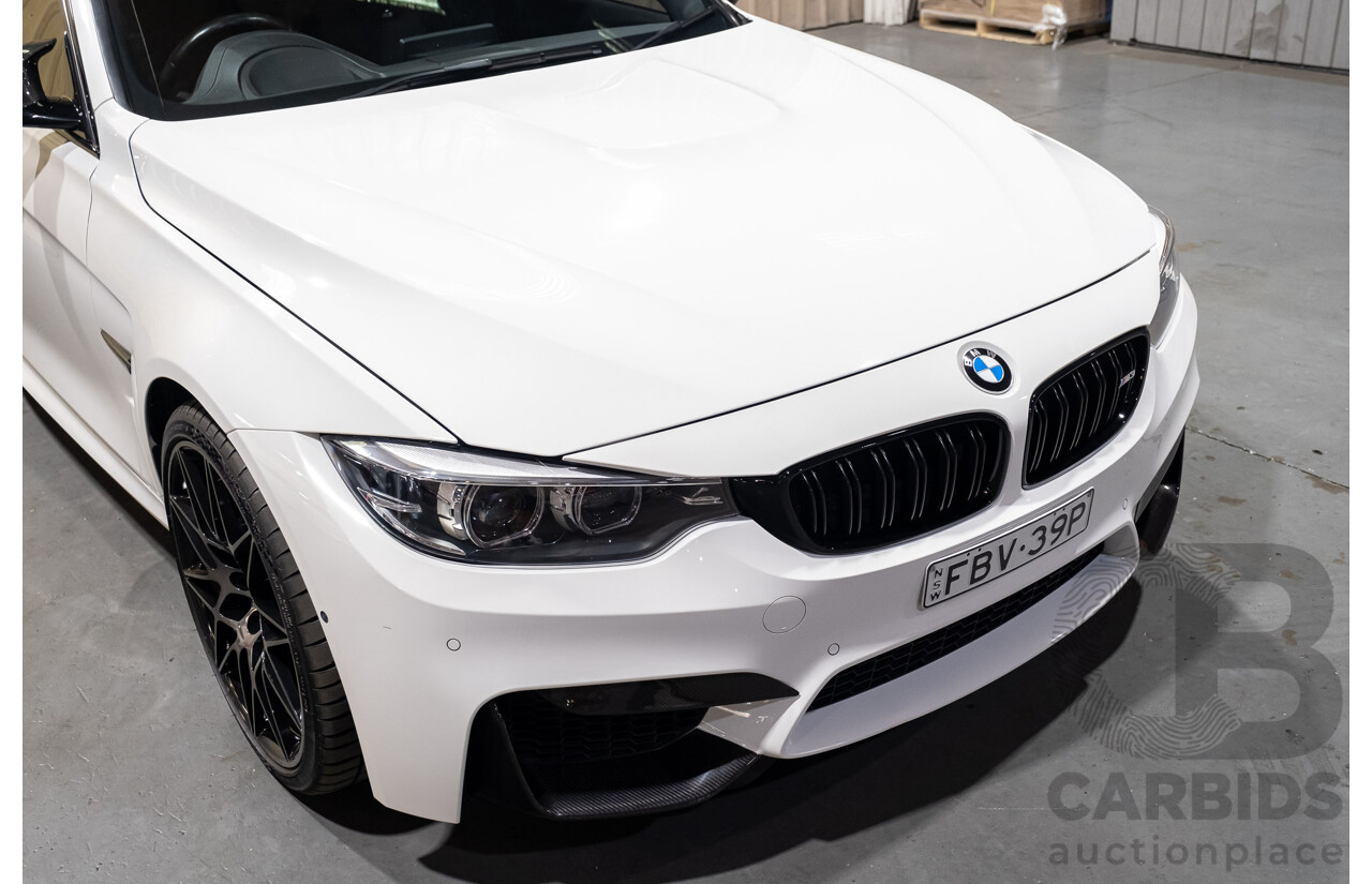 1/2018 BMW M3 Pure F80 LCI 4d Sedan White Twin Turbo 3.0L