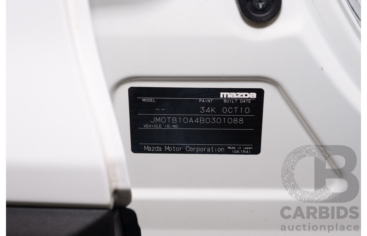 10/2010 Mazda CX-9 Luxury (AWD) MY10 UPGRADE 4d Wagon White V6 3.7L - 7 Seater