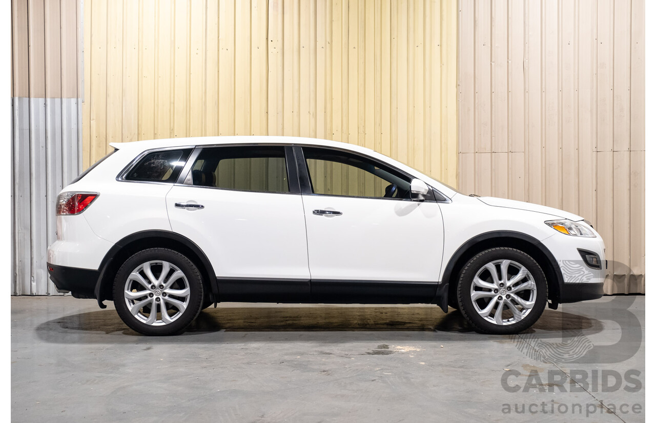 10/2010 Mazda CX-9 Luxury (AWD) MY10 UPGRADE 4d Wagon White V6 3.7L - 7 Seater
