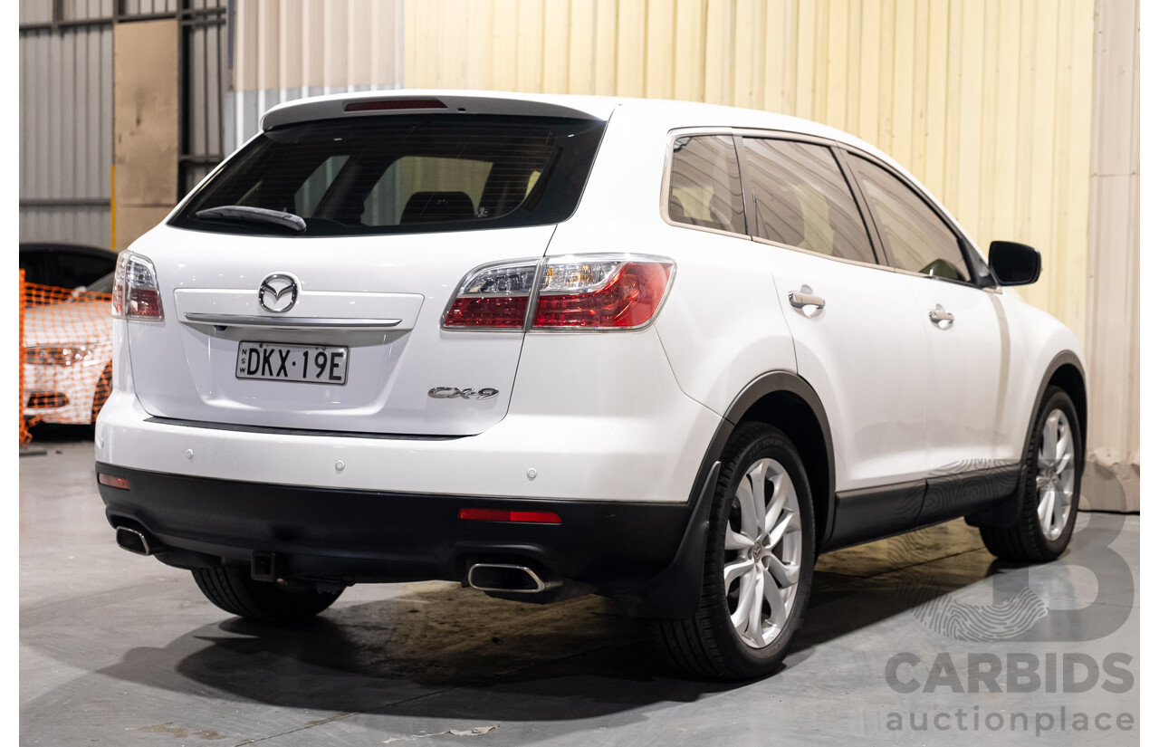 10/2010 Mazda CX-9 Luxury (AWD) MY10 UPGRADE 4d Wagon White V6 3.7L - 7 Seater