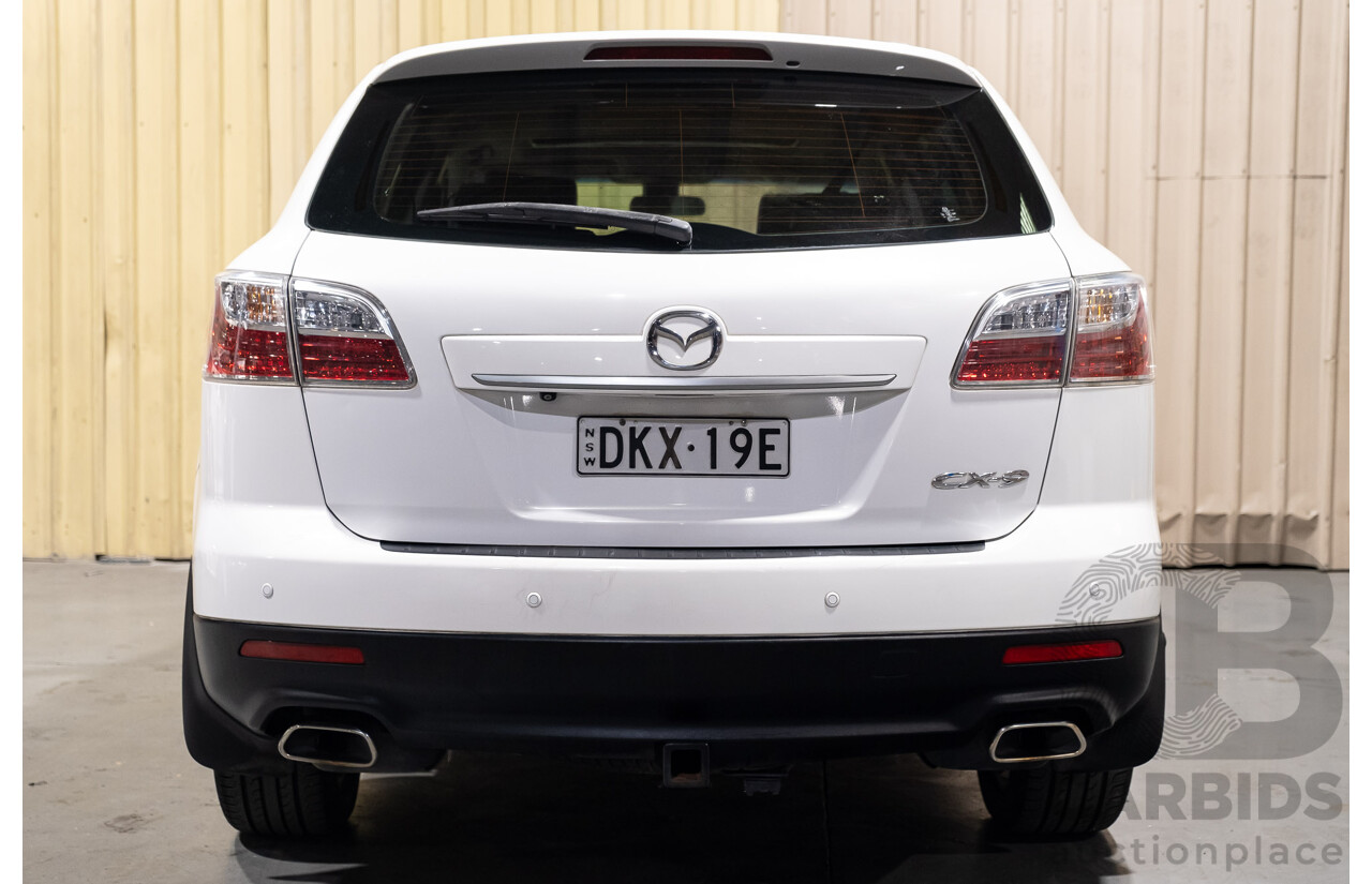 10/2010 Mazda CX-9 Luxury (AWD) MY10 UPGRADE 4d Wagon White V6 3.7L - 7 Seater