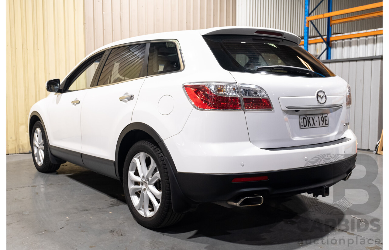 10/2010 Mazda CX-9 Luxury (AWD) MY10 UPGRADE 4d Wagon White V6 3.7L - 7 Seater