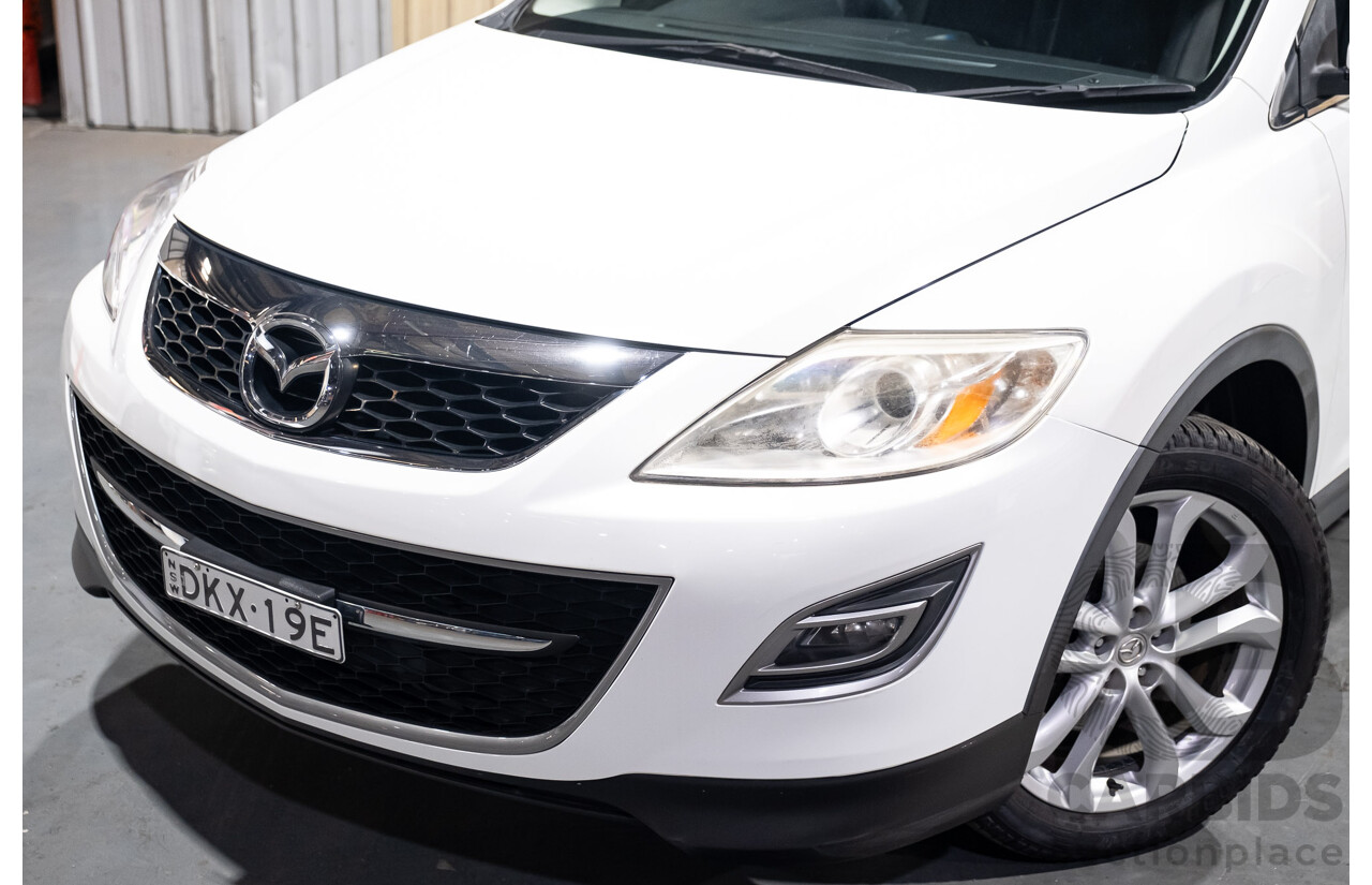 10/2010 Mazda CX-9 Luxury (AWD) MY10 UPGRADE 4d Wagon White V6 3.7L - 7 Seater