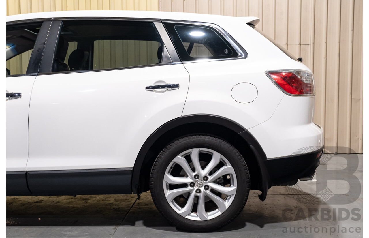 10/2010 Mazda CX-9 Luxury (AWD) MY10 UPGRADE 4d Wagon White V6 3.7L - 7 Seater