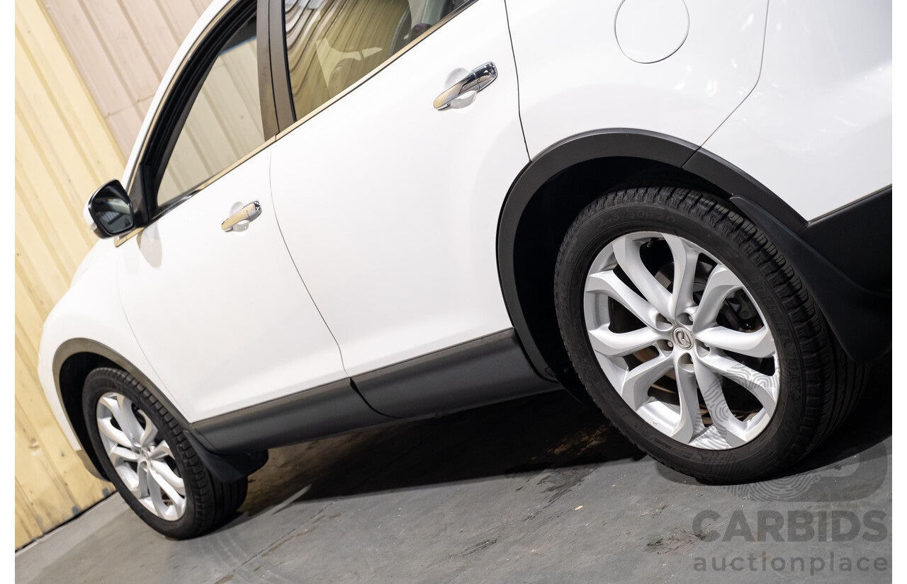 10/2010 Mazda CX-9 Luxury (AWD) MY10 UPGRADE 4d Wagon White V6 3.7L - 7 Seater