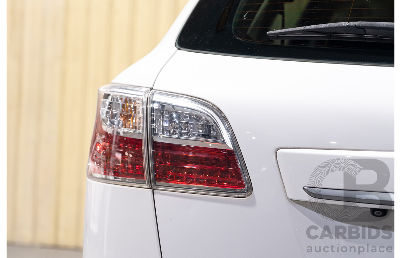 10/2010 Mazda CX-9 Luxury (AWD) MY10 UPGRADE 4d Wagon White V6 3.7L - 7 Seater