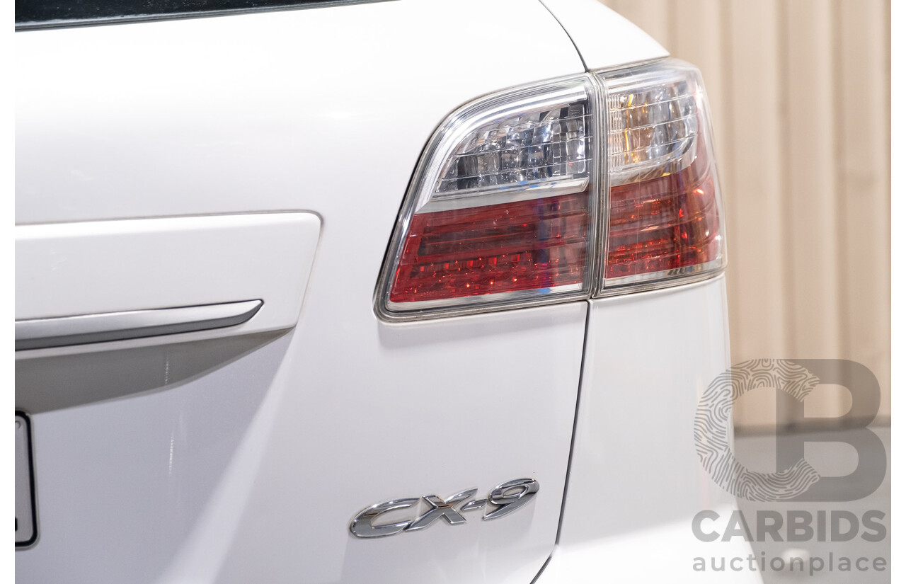 10/2010 Mazda CX-9 Luxury (AWD) MY10 UPGRADE 4d Wagon White V6 3.7L - 7 Seater
