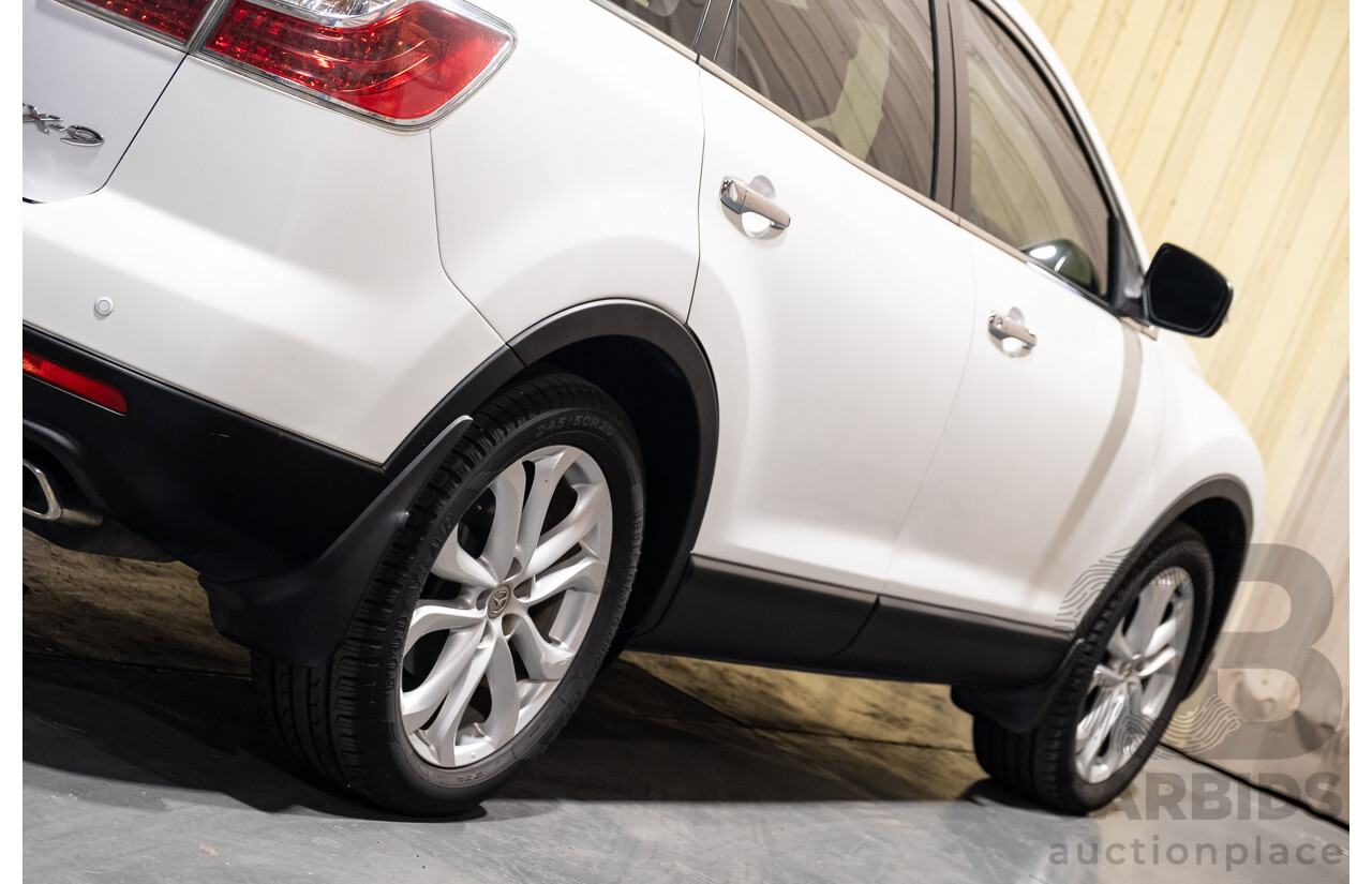 10/2010 Mazda CX-9 Luxury (AWD) MY10 UPGRADE 4d Wagon White V6 3.7L - 7 Seater