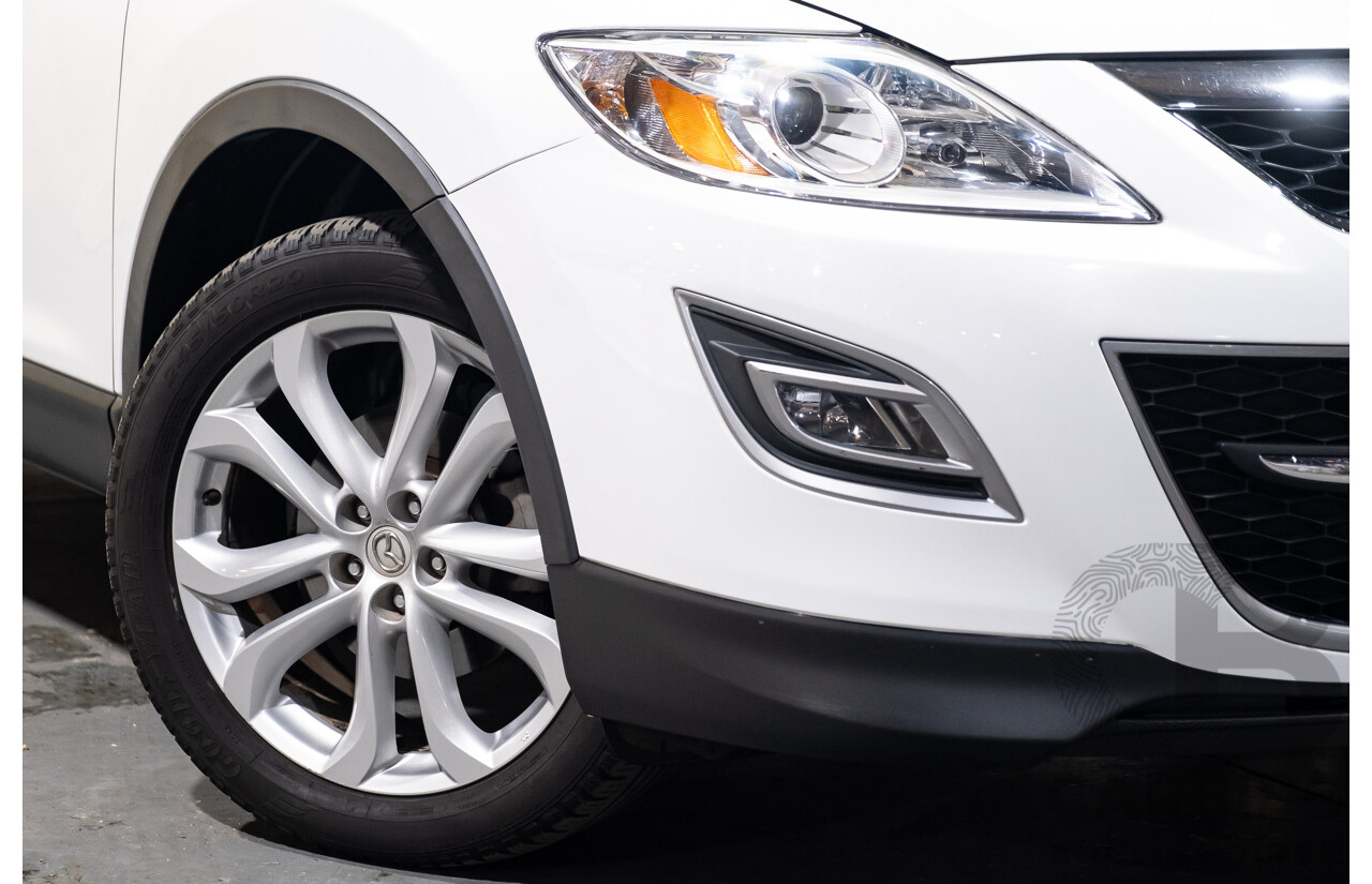10/2010 Mazda CX-9 Luxury (AWD) MY10 UPGRADE 4d Wagon White V6 3.7L - 7 Seater