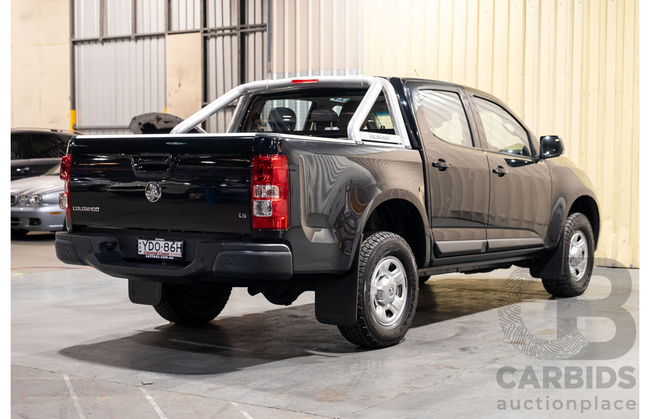 5/2016 Holden Colorado LS (4x4) RG MY16 Crew C/Chas Black Turbo Diesel 2.8L