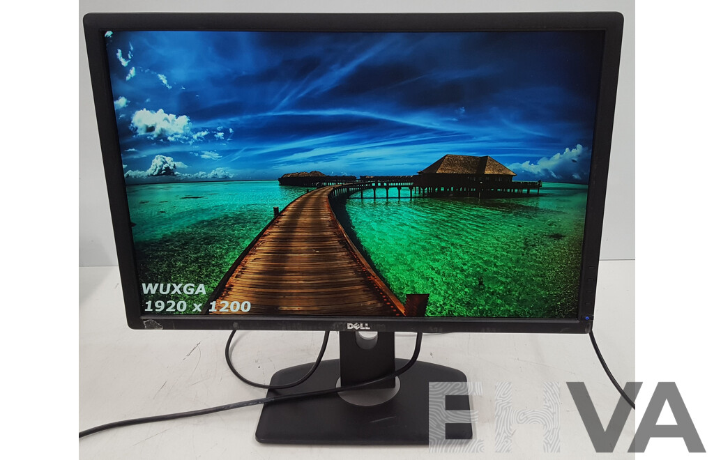Dell UltraSharp (U2412M) WUXGA 24-Inch Widescreen LED-Backlit LCD Monitor - Lot of Two