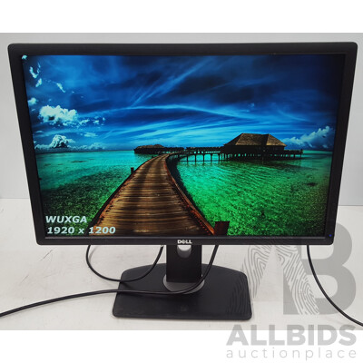 Dell UltraSharp (U2412M) WUXGA 24-Inch Widescreen LED-Backlit LCD Monitor - Lot of Two