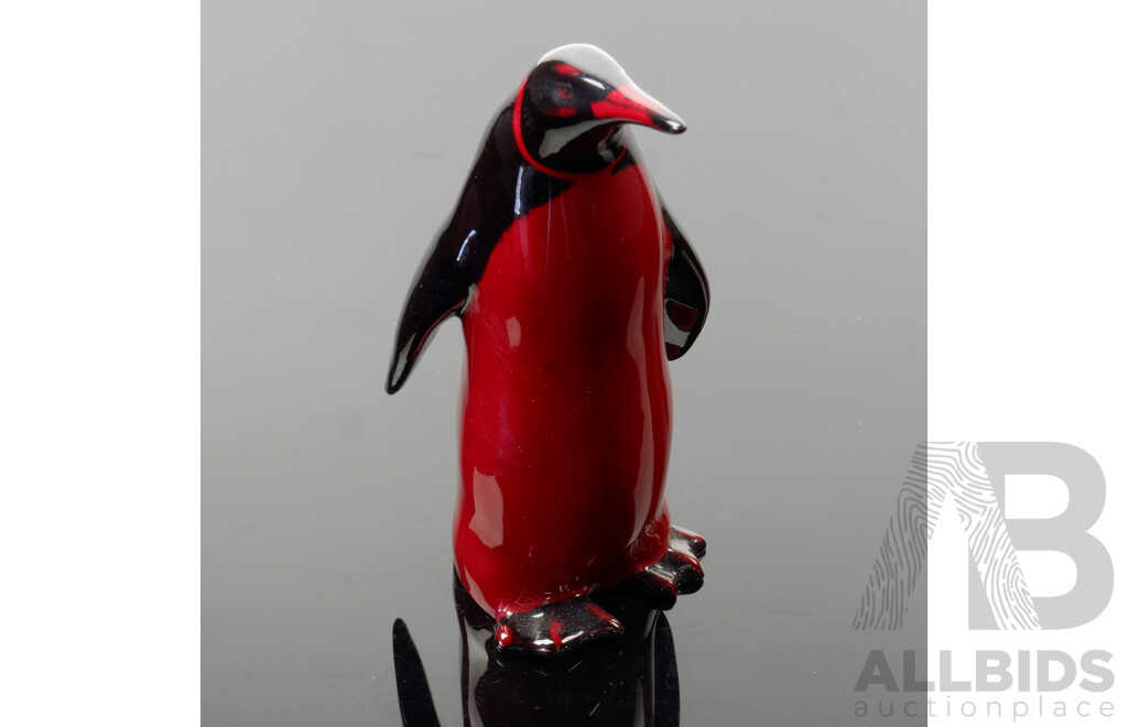 Good Vintage Royal Doulton Flambe Penguin