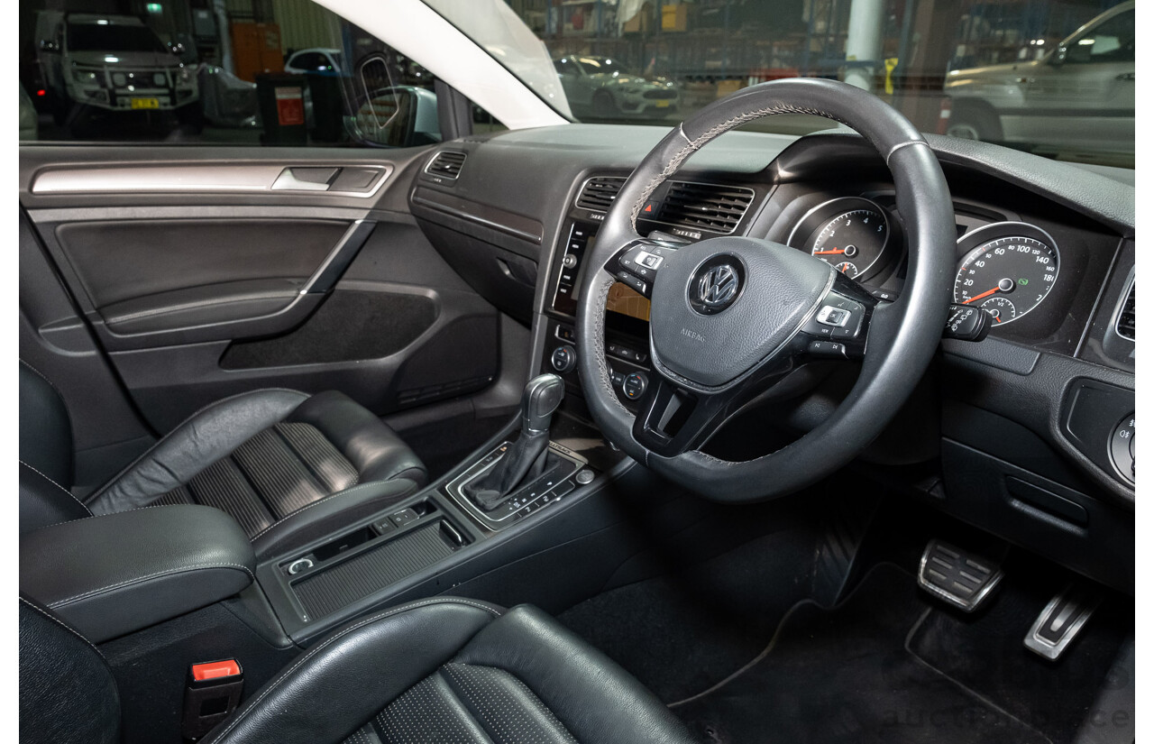 5/2019 Volkswagen Golf Alltrack Premium 132 TSI MK 7.5 (AWD) MY19.5 4d Wagon Tungsten Silver Metallic Turbo 1.8L