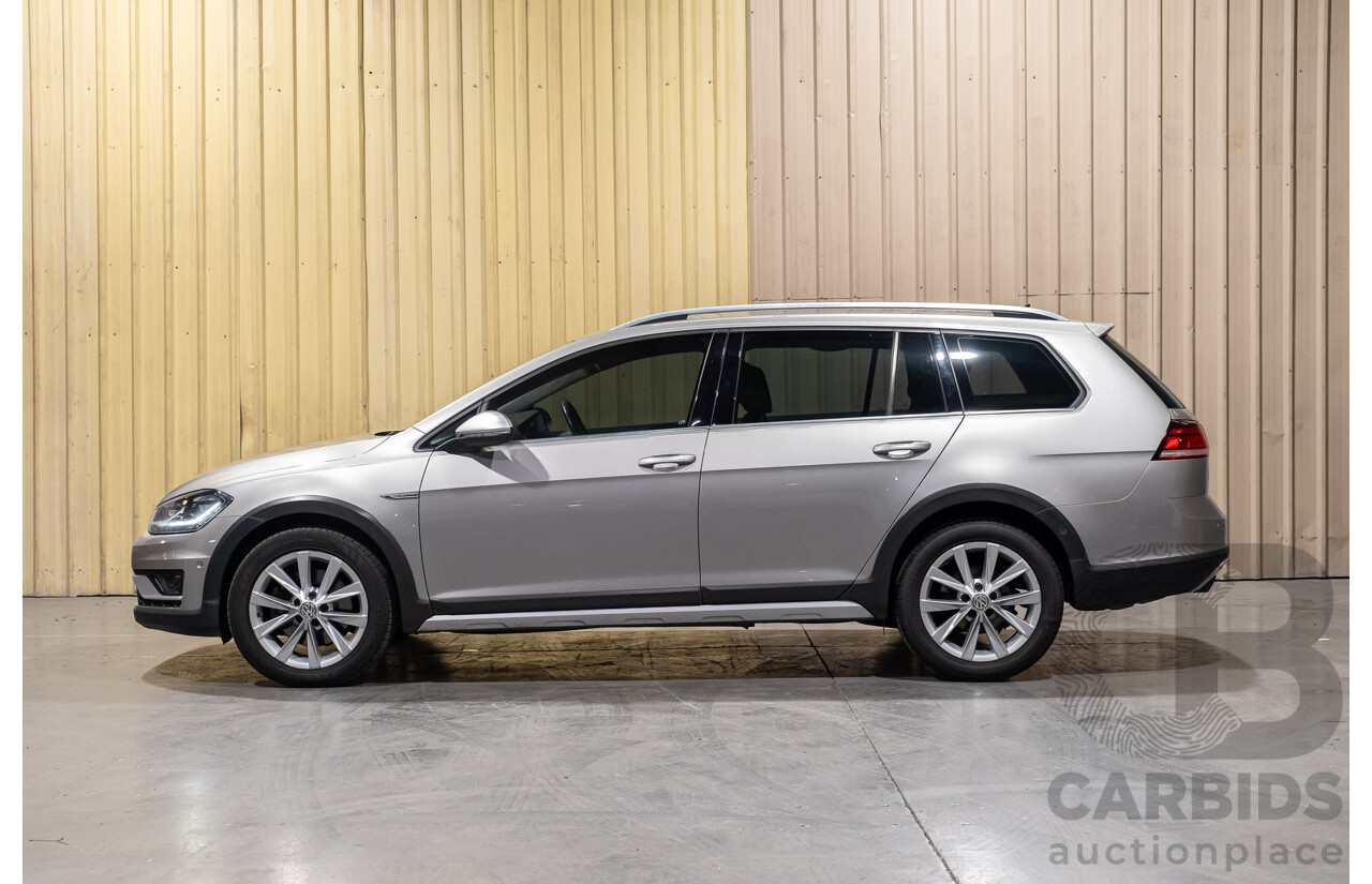 5/2019 Volkswagen Golf Alltrack Premium 132 TSI MK 7.5 (AWD) MY19.5 4d Wagon Tungsten Silver Metallic Turbo 1.8L