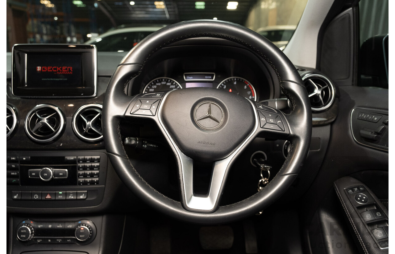 4/2014 Mercedes Benz B200 CDI W246 MY14 5d Hatchback Mountain Grey Metallic Turbo Diesel 1.8L