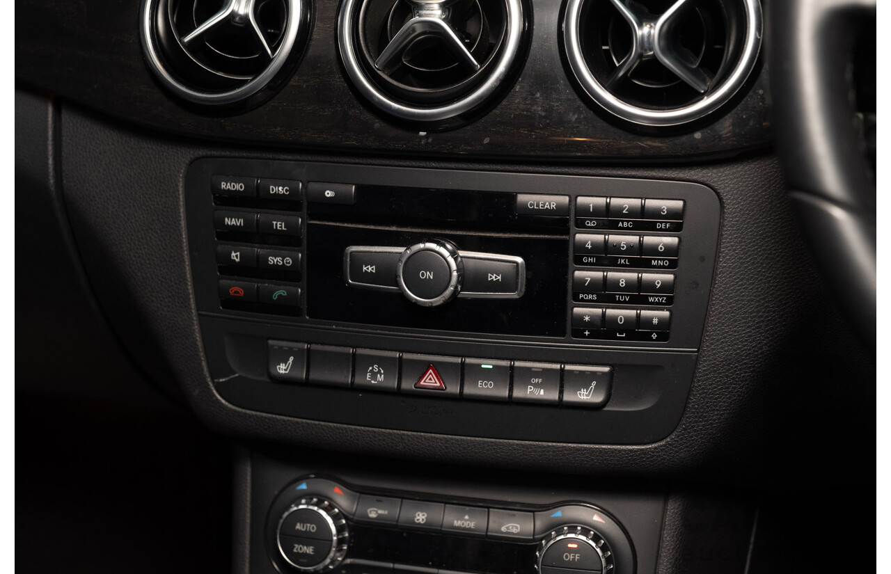 4/2014 Mercedes Benz B200 CDI W246 MY14 5d Hatchback Mountain Grey Metallic Turbo Diesel 1.8L