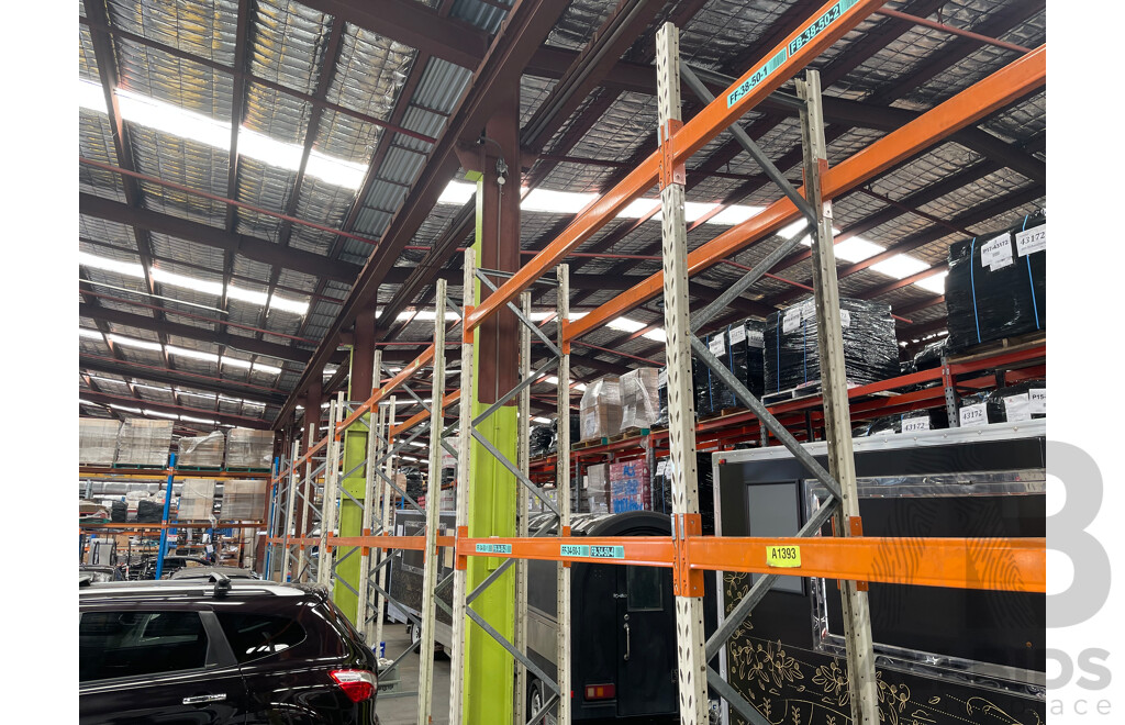 Warehouse Pallet Racking - 9 Bays