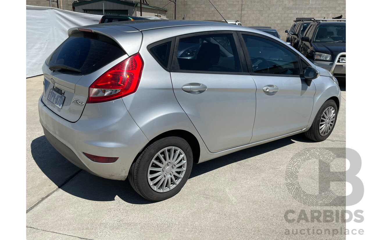 4/2010 Ford Fiesta Econetic WS 5d Hatchback Silver 1.6L