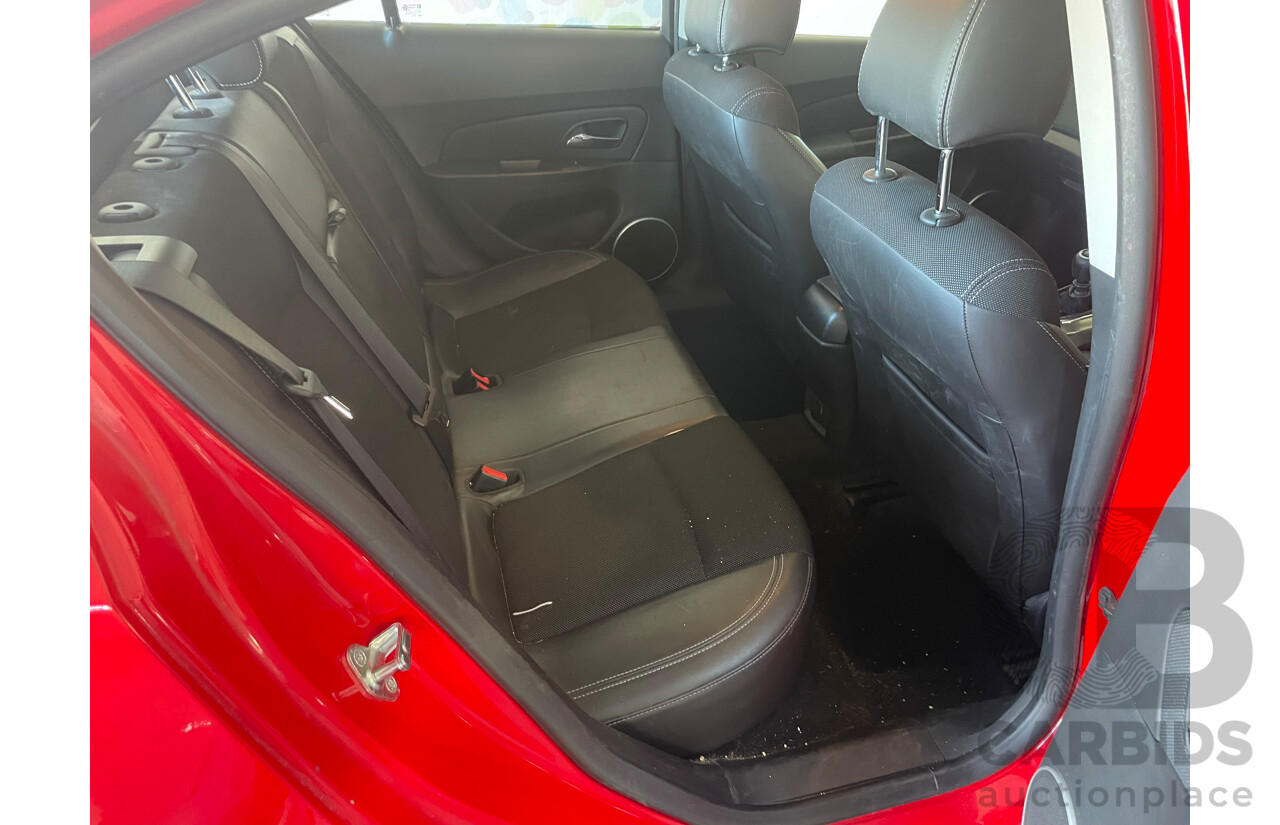 4/2014 Holden Cruze SRi JH MY14 4d Sedan Red 1.6L