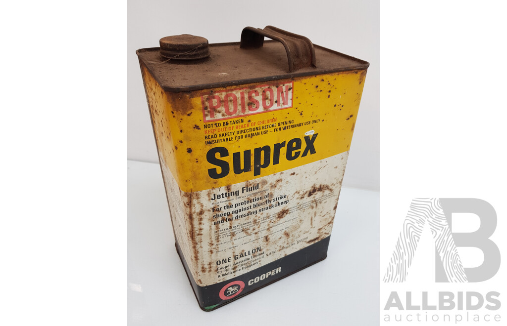 Cooper Suprex Jetting Fluid (1 Gallon) Tin