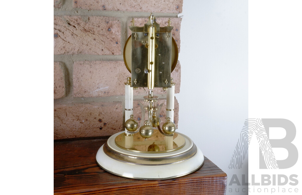 Vintage German Kern Dome Mantle Clock