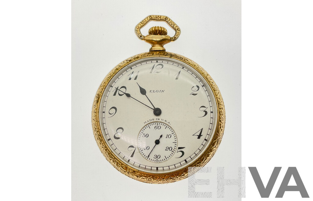 Antique Elgin Pocket Watch in Majestic Lot 1571671 EHVA