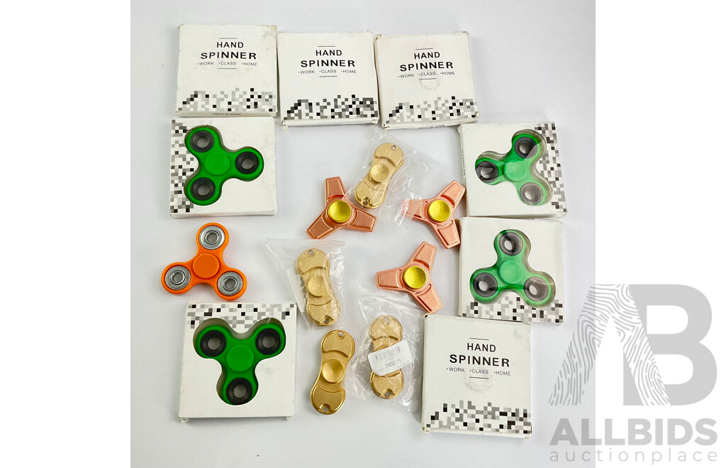 Collection of Boxed Hand Spinnerss and Figit Spinners