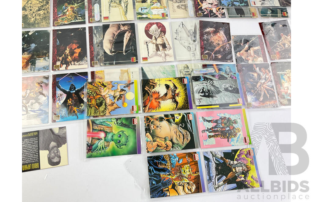 1990's Topps Star Wars Collectors Cards