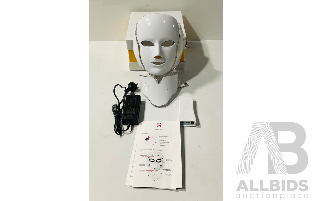 Colorful LED Beauty Mask with Instructions