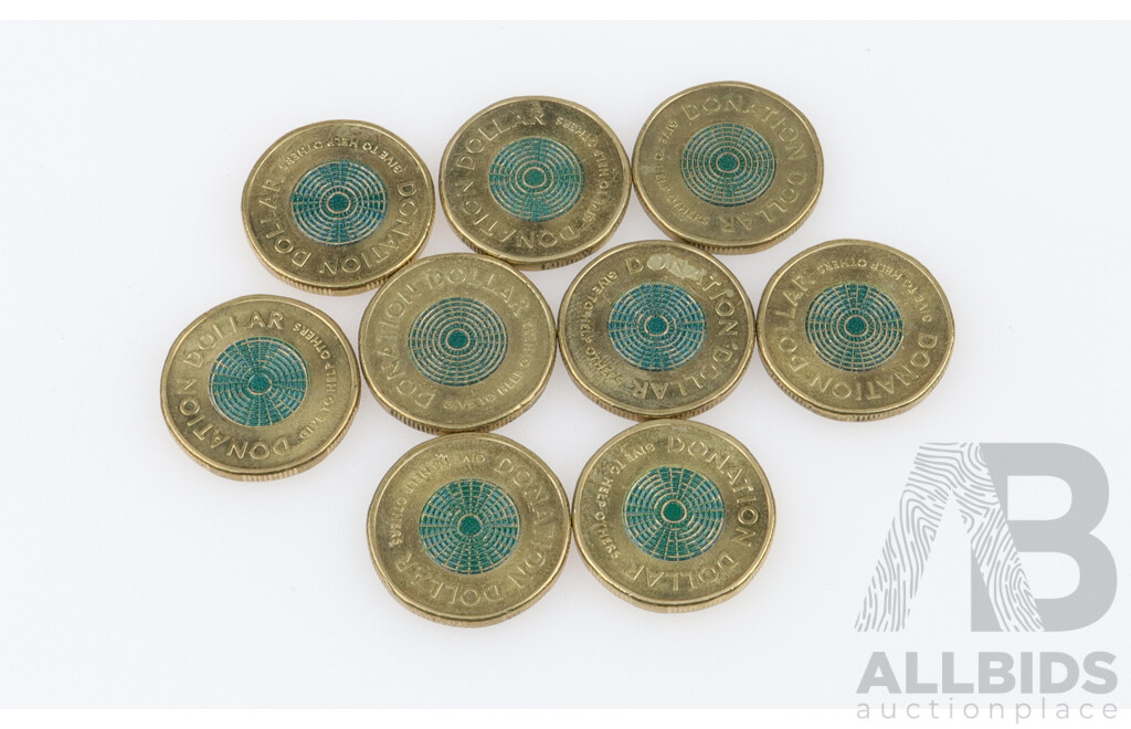 Australian 2021 One Dollar Coins, Donation Dollar (9)