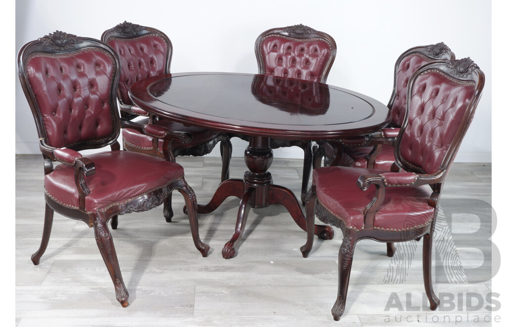 French Style Six Piece Dining Suite