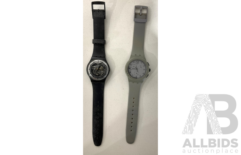 Swatch Watches X 2, SR1130SW & SR936SW