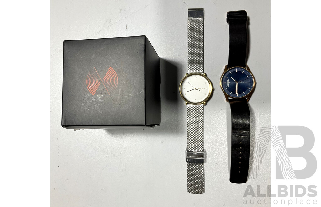 Skagen Watches X 2, SKW6170 & SKW6395