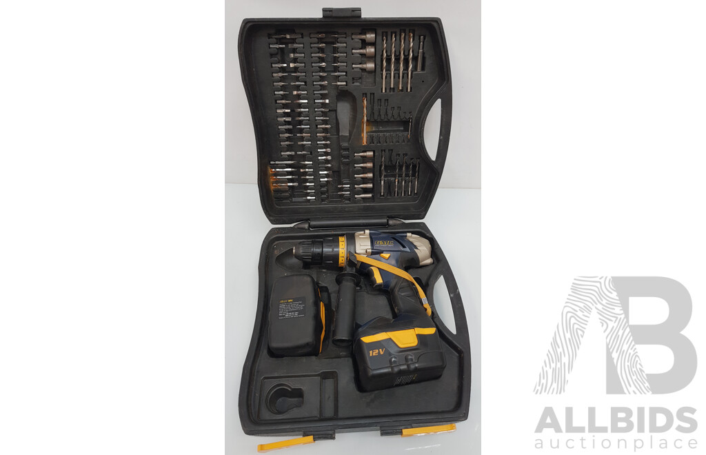 GMC 12V Cordless Drill and Bit Set