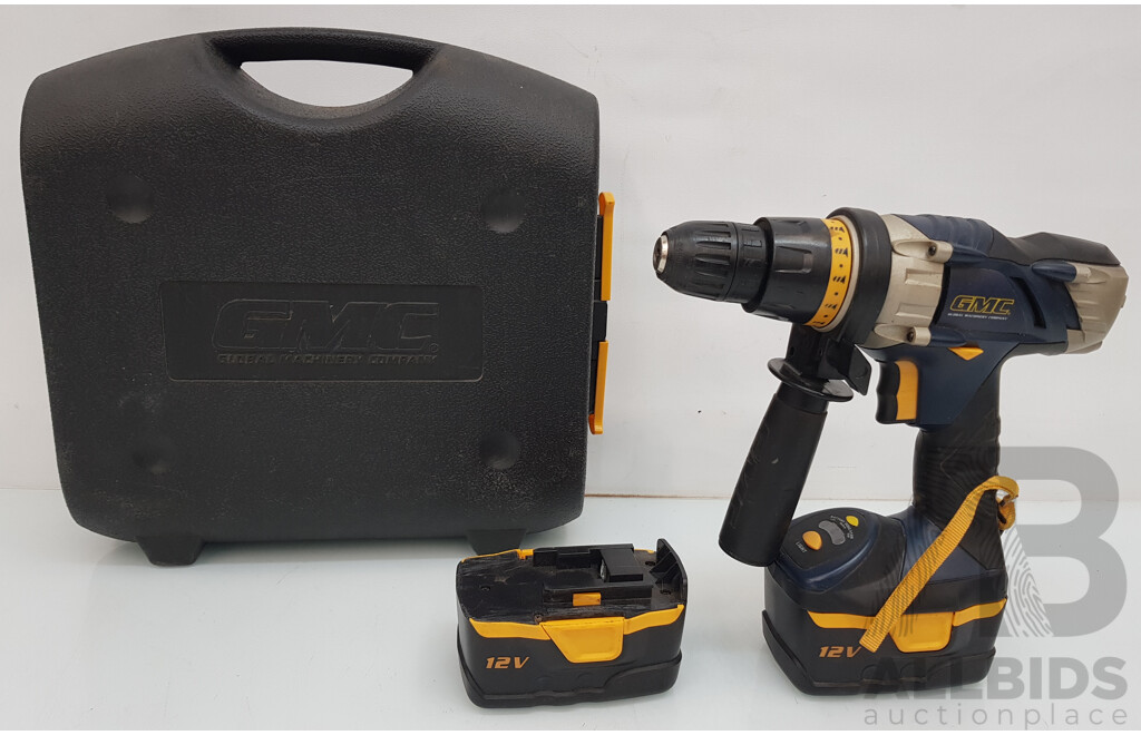 GMC 12V Cordless Drill and Bit Set