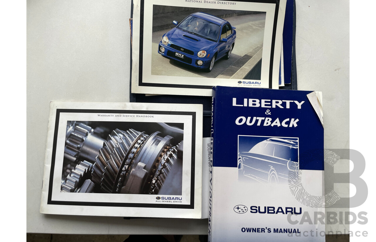 4/2001 Subaru Liberty GX (awd) MY01 4d Sedan Silver 2.0L