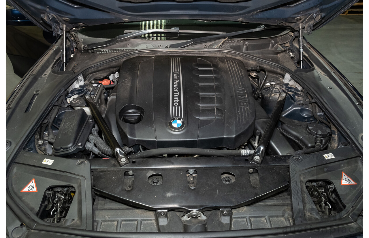 1/2011 BMW 535d F10 MY11 4d Sedan Metallic Blue Twin Turbo Diesel 3.0L