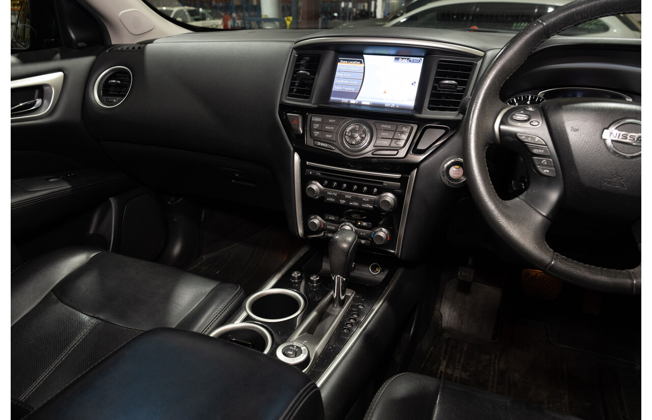 5/2016 Nissan Pathfinder Ti (4x4) R52 MY16 4d Wagon Blue V6 3.5L - 7 Seater