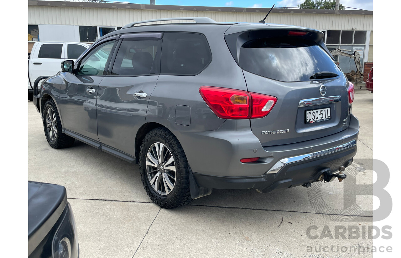 11/2017 Nissan Pathfinder ST-L (4x4) R52 4d Wagon Grey 3.5L