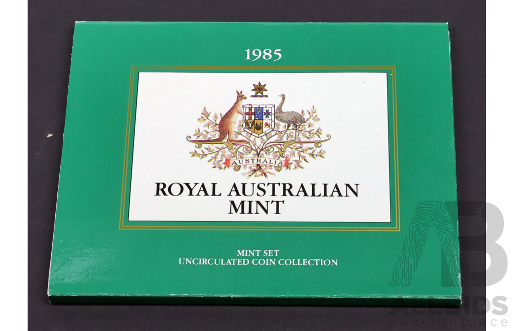 1985 RAM UNC Mint Coin Set.