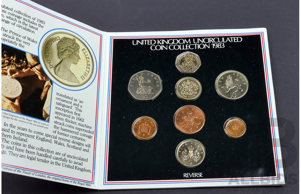 1983 UK Uncirculated Coin Collection.