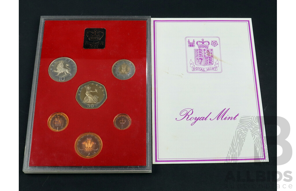 1981 UK Proof coin set.
