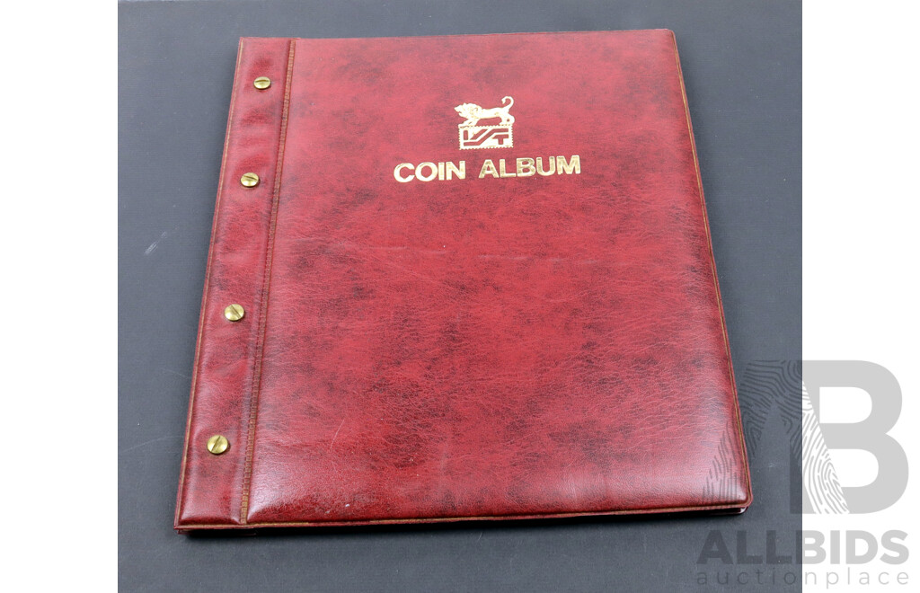 Coin album. Empty.